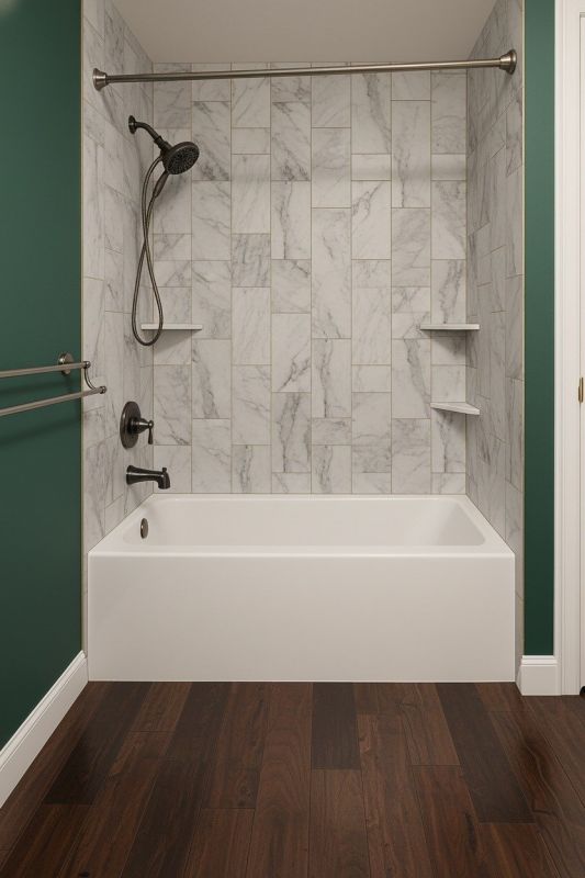 Premier Home Pros Waterproof Vinyl Tile Flooring
